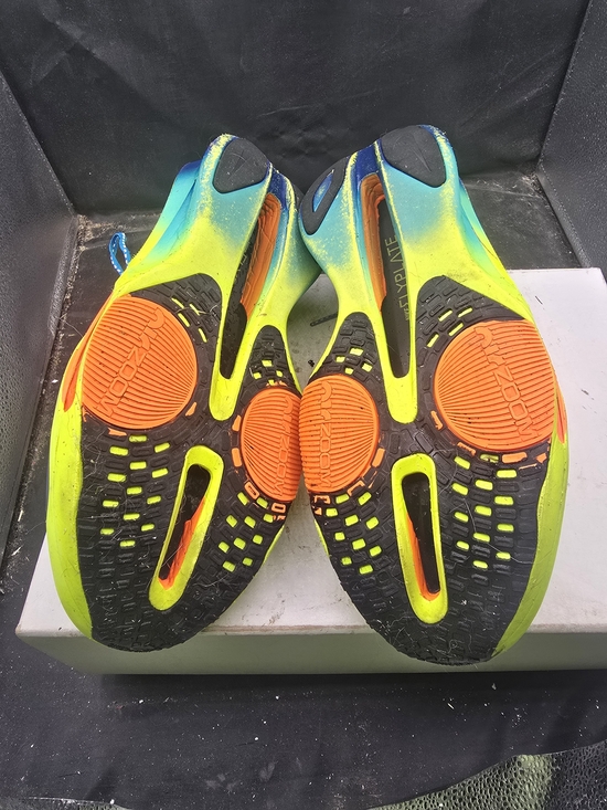 Nike Bright Neon Green Running Shoes with Black Accents main image 4